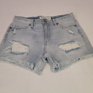 Mudd FlxStretch High-Rise Midi Shorts